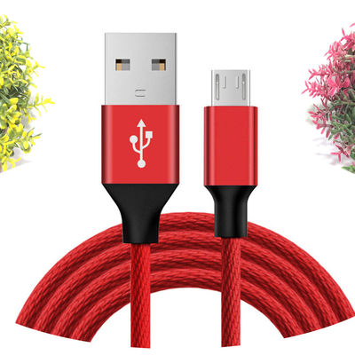 Высокоскоростные данные и зарядка V8 Micro USB кабель 1m 1,2m для черно-белого мобильного телефона