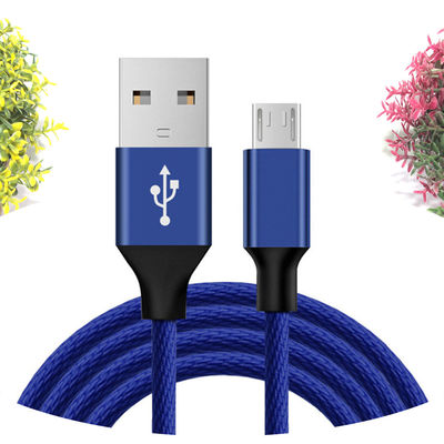 Высокоскоростные данные и зарядка V8 Micro USB кабель 1m 1,2m для черно-белого мобильного телефона