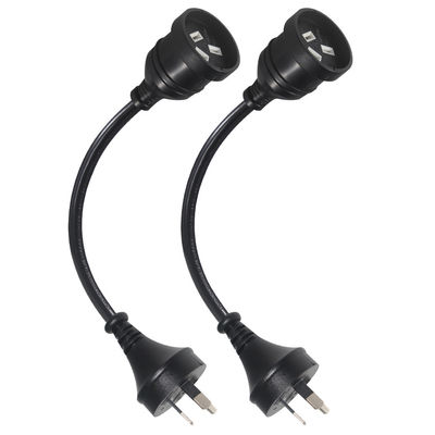 Австралия Вставка H05vv-f 3g 3*0.5mm2/0.75mm2 IEC соединитель