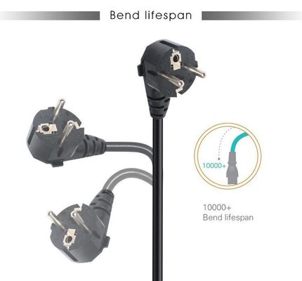 Schuko CEE 7/7 к IEC C15 Кабель питания 250В 16А 3м