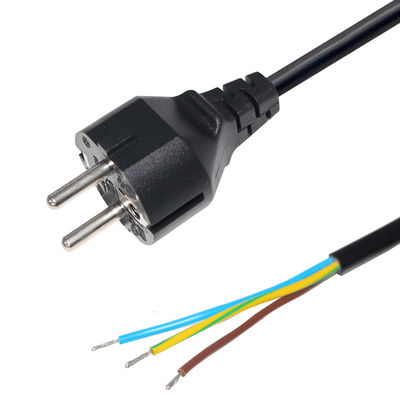 Удлинитель с вилкой Schuko EU 0.3M H05VV-F 3x0.75мм2 CE VDE