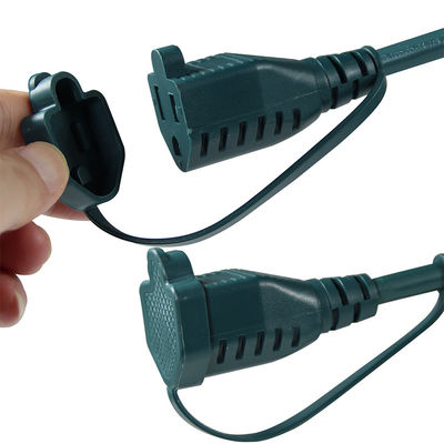 NEMA 5-15P до 5-15R Кабель питания 3 розетки 1M US Plug