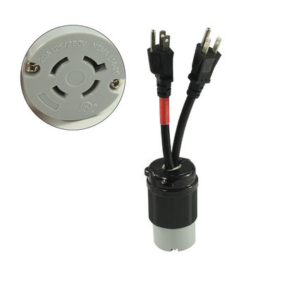 Домашний прибор 1ft 14/3 NEMA L14-20C соединитель расширения кабеля с сертификатом США