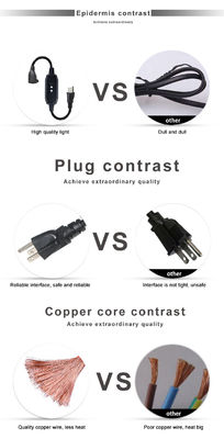 GFCI NEMA 515P To 515R AC Power Cord for PC Laptop Cable 4 Ft Black Extension Wire (Кабель питания для ноутбуков и компьютеров с переменным током)