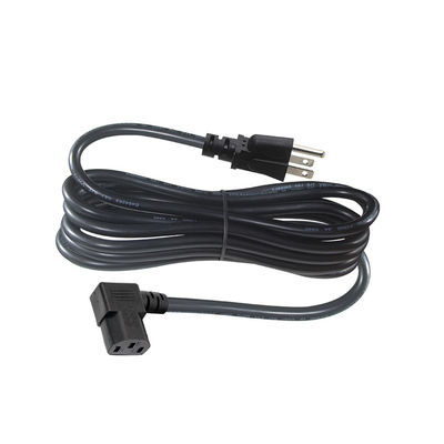 Кабель питания US 3 Pin Plug to Right Angle IEC C13, 3 фута