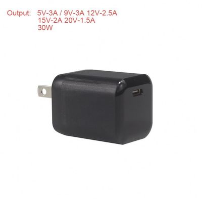 Однопортовый универсальный ноутбук GaN PD зарядное устройство 30W 20W 20V супер быстрее