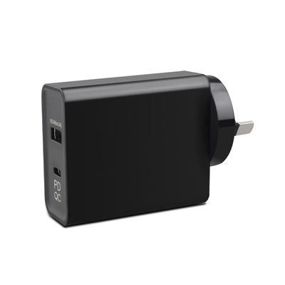 240V 45W QC 3.0 Стенный плагин адаптер питания для кабеля Euro Usb C 2m