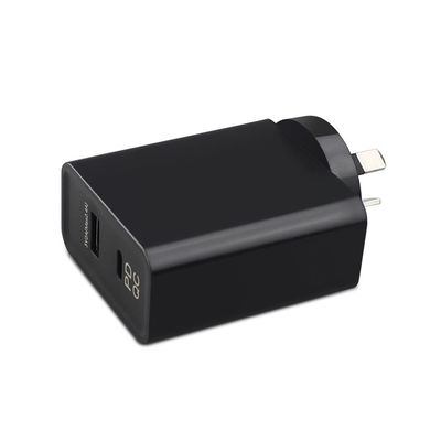 240V 45W QC 3.0 Стенный плагин адаптер питания для кабеля Euro Usb C 2m