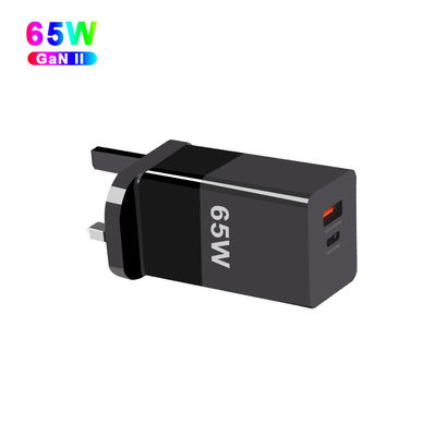 Телефон Pd быстрый проезд тип-C USB C 65W Gan зарядное устройство Защита от перенапряжения