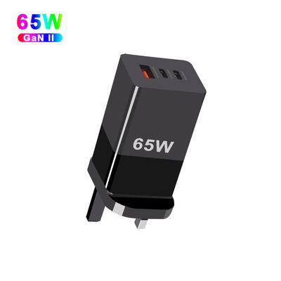 Телефон Pd быстрый проезд тип-C USB C 65W Gan зарядное устройство Защита от перенапряжения