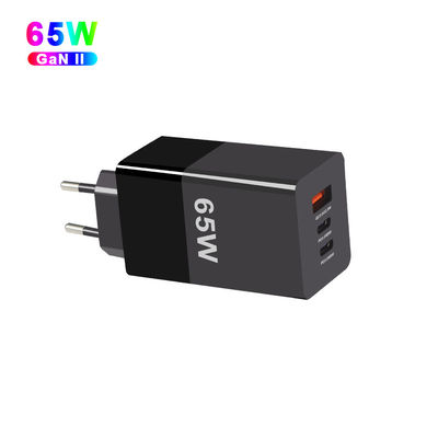 Телефон Pd быстрый проезд тип-C USB C 65W Gan зарядное устройство Защита от перенапряжения