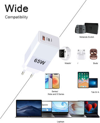 EU US UK AU GaN 140w 120w 65W 45w Ноутбук USB C зарядное устройство с функцией QC2.0
