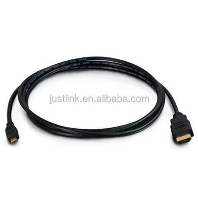 Высокоскоростной кабель 5FT 1.5M V1.4 от мужчины к мужчине HDMI к микро HDMI для HDTV PS3 XBOX 3D LCD