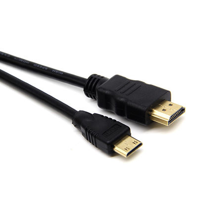 Высокоскоростной кабель 5FT 1.5M V1.4 от мужчины к мужчине HDMI к микро HDMI для HDTV PS3 XBOX 3D LCD