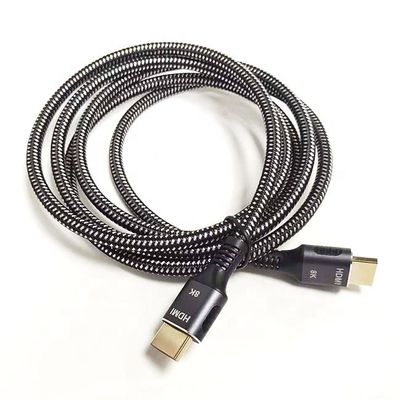 Высокоскоростной 4K 8K UHD с плетеным нейлоном 2.1 HDMI кабель для максимального опыта просмотра