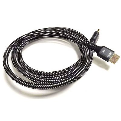 Высокоскоростной 4K 8K UHD с плетеным нейлоном 2.1 HDMI кабель для максимального опыта просмотра