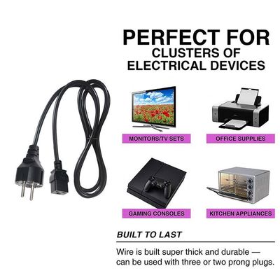 30А 240В C19 к Schuko Power Cord 1,5 мм VDE сертифицирован