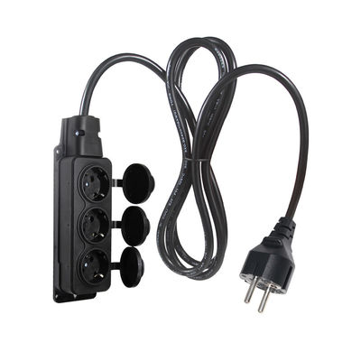 Удлинитель с розетками типа F Schuko EU, 4 розетки, 16A 250V