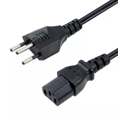 Swiss Plugs Power Cable Plug Mains Wiring Switzerland Plug Черный/Белый 250 В Swiss Plugs Power Cable Cord