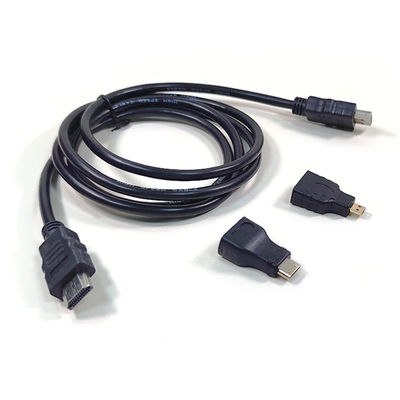 1.5м HDMI кабель 3 в 1 для видеокамеры и планшетного ПК для телевизора