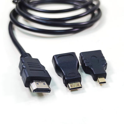 1.5м HDMI кабель 3 в 1 для видеокамеры и планшетного ПК для телевизора