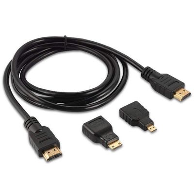 1.5м HDMI кабель 3 в 1 для видеокамеры и планшетного ПК для телевизора