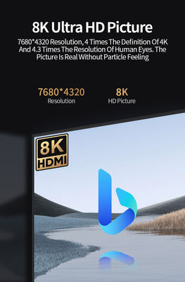 48 Gbps 8K60Hz 4K120Hz 8K HDMI 2.1 кабель HDMI2.1 M до M кабель с PVC курткой