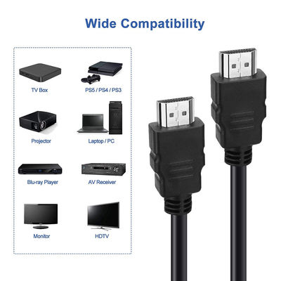 OEM/ODM 3m 4K 3D HDMI кабель позолоченный мужчина к мужчине видео кабель ПВХ формовки
