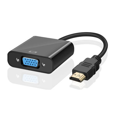 1080P HDMI к VGA преобразователь адаптер кабель для компьютера мужчина к женщине аудио видео
