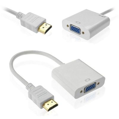 1080P HDMI к VGA преобразователь адаптер кабель для компьютера мужчина к женщине аудио видео