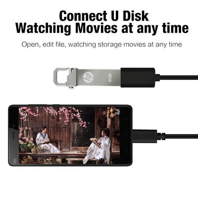 20 см тип C на USB тип А женский OTG кабель адаптер на заказ