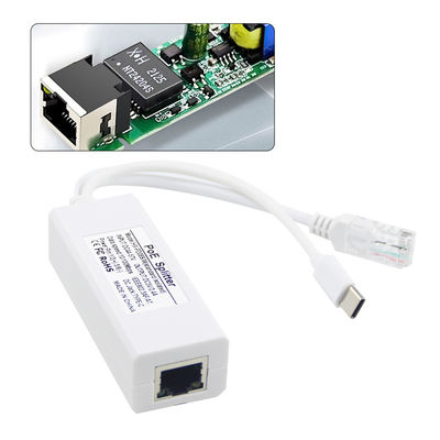 USB от 48 вольт POE Splitter до 12 В Камера 802.3af USB Type C Single Lan Port 1A 1.2A