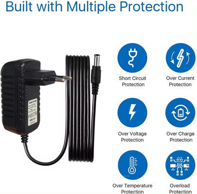 DC 12V 2A адаптер питания для Cctv IP Камера зарядка AC адаптер 12V DC 5.5Mm Джек