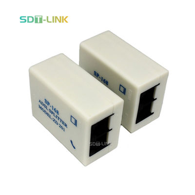 SP-168 ADSL RJ11 RJ45 Телефонный широкополосный разделитель 60 Ваттов Средняя мощность 4,4 МГц Пропускная способность