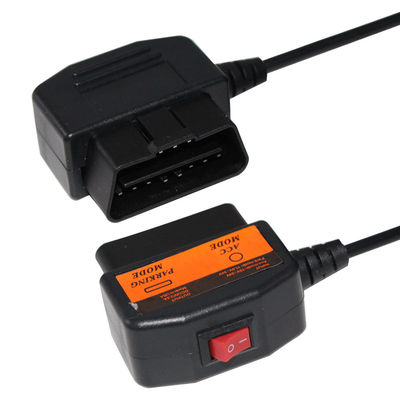 Кабель для зарядки OBD2 12 В - 5 В с переключателем для видеорегистратора