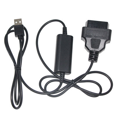 9-36в Диагностический кабель для автомобилей 28-24AWG DVR OBD2 16Pin к USB A Мужской кабель OBD Step Up