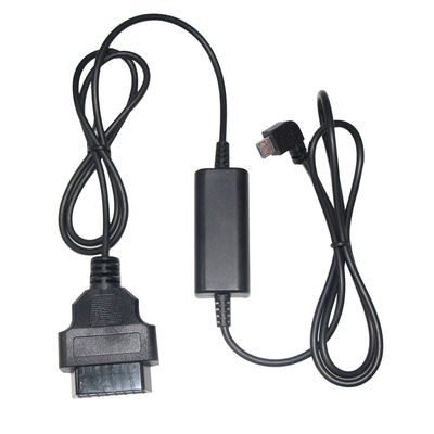 24 Вт Micro USB кабельный разъединитель для GPS DVR видеокамеры Таблет E-собака Телефон OBD II 16pin зарядка