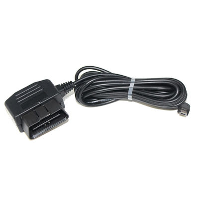 24 Вт Micro USB кабельный разъединитель для GPS DVR видеокамеры Таблет E-собака Телефон OBD II 16pin зарядка