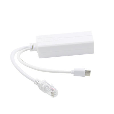 24V 12V 5V POE пассивный инжектор USB-C кабель типа C и Ethernet RJ45 разъединитель