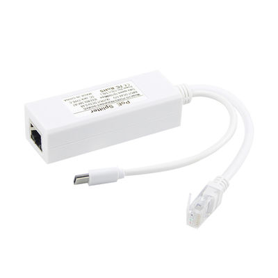 24V 12V 5V POE пассивный инжектор USB-C кабель типа C и Ethernet RJ45 разъединитель