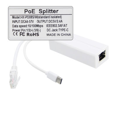 100-240V AC 50/60Hz POE Splitter 10/100Mbps 48V до 24V/12V/9V/5V для WIFI-маршрутизатора