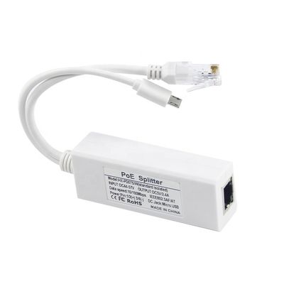 48V до 12V PoE Splitter Injector Быстрая передача данных для IP-камеры и телефона