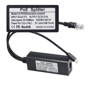 1Gbps POE Splitter USB-C адаптер IEEE 802.3af Соответствует требованиям для Wi-Fi/камер безопасности