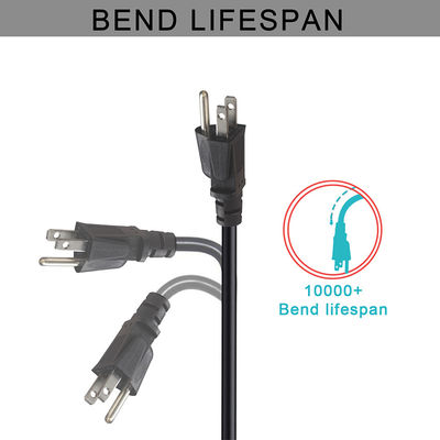 15 футовый 120 вольтовый кабель питания ноутбука с соединителем Nema 515P до IEC 320 C5 сертифицирован