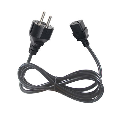 Кабель питания ЕС C19 PDU IEC Socket Strip с отрезанными проводами и стандартным розеткой 240V 30A CEE