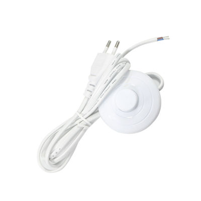 Соляная лампочка Стойка AC кабель Электрический Euro Foot Floor Switch Vde Одобрение Снятое Eu Power Cord