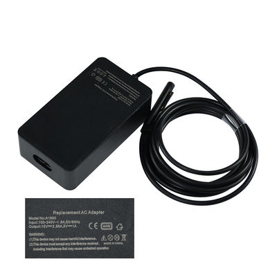 15В 4А Планшетный адаптер 65W для Micro Osoft Surface Pro зарядное устройство для ноутбуков