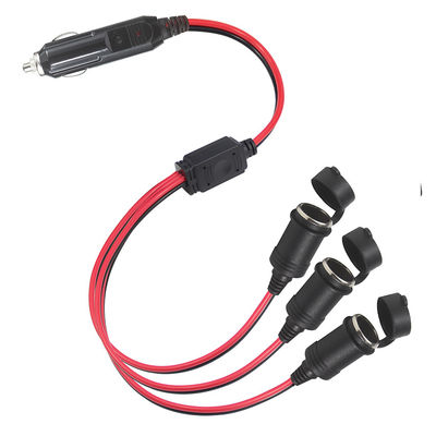 15A 16AWG Автомобильный сигаретный зажигалка расширительный шнур с предохранителем