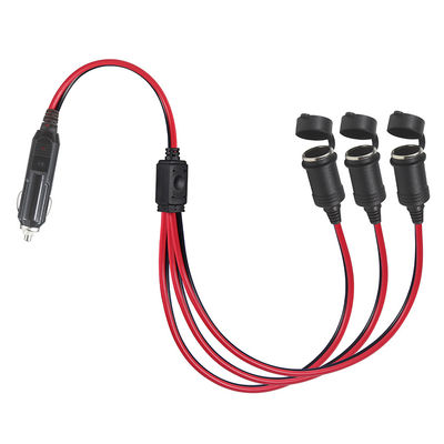 15A 16AWG Автомобильный сигаретный зажигалка расширительный шнур с предохранителем