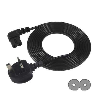 Великобритания Подключается к IEC C7 Power Cord 250V 10A PVC Jacket
